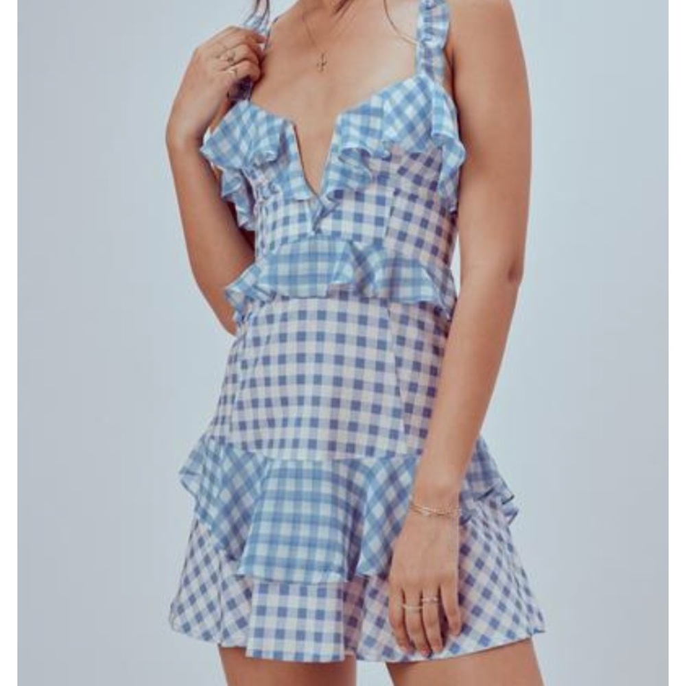 For love and lemons Dixie gingham dress